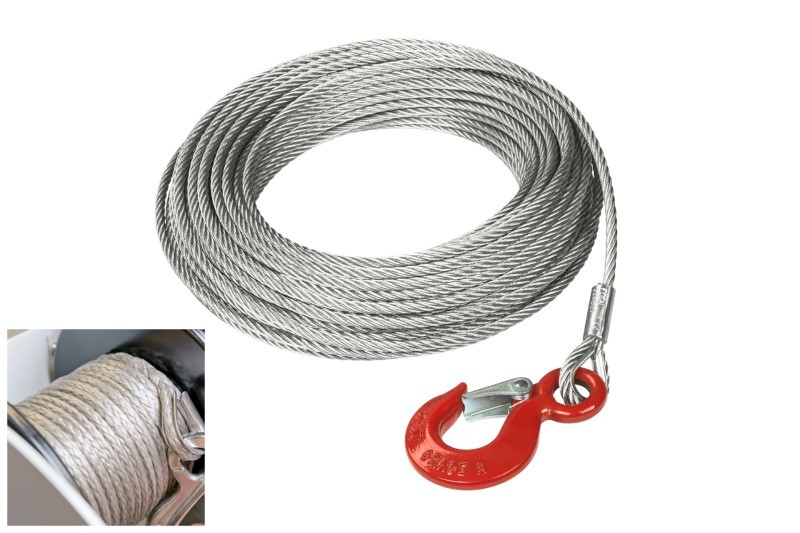 Câble métallique avec embout crochet pour Professionnels