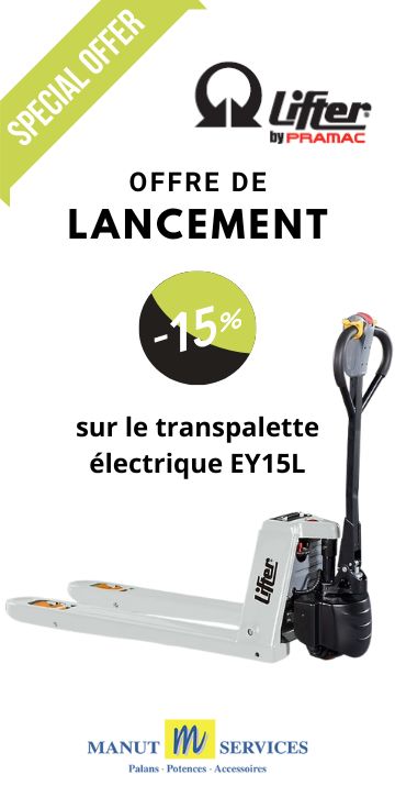 Transpalette électrique EY15L Pramac Lifter